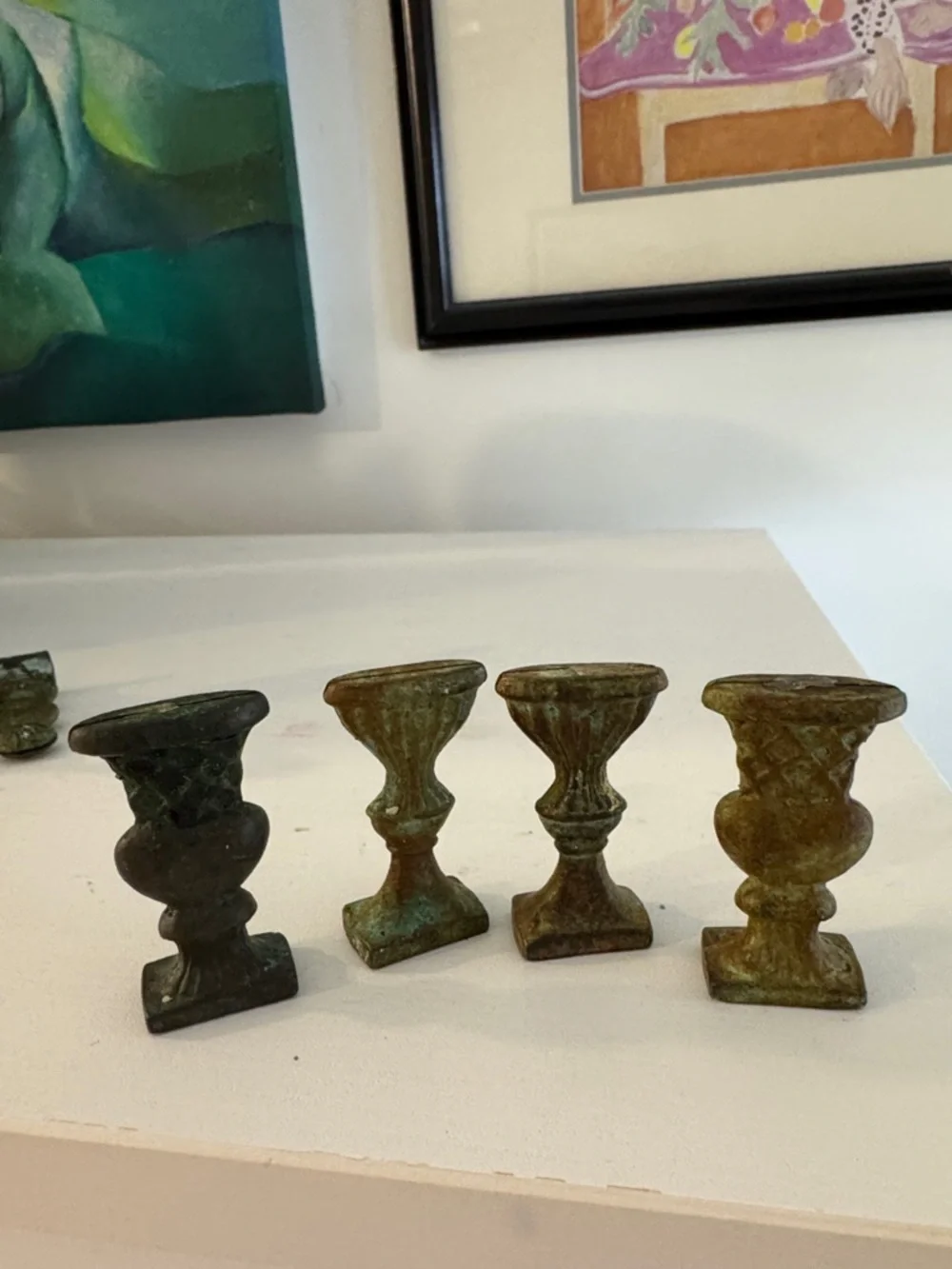 Pier 1 Vintage Inspired Rustic Metal Place Card Holders (8)